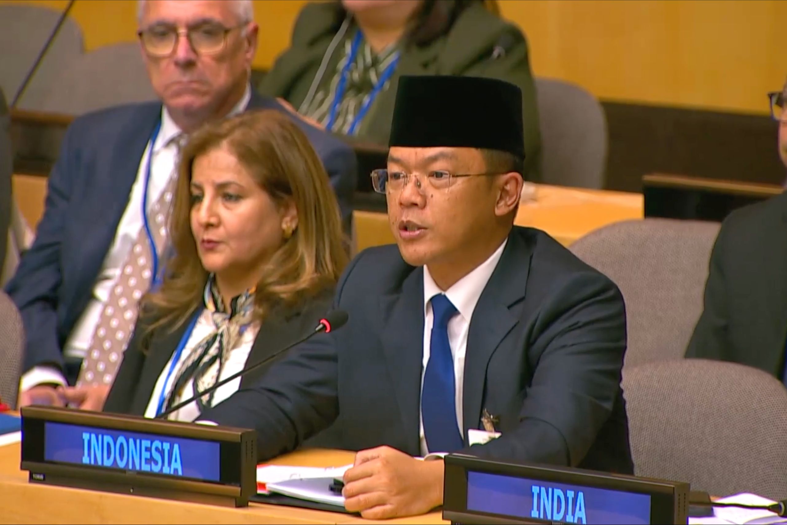 Menteri Luar Negeri Sugiono