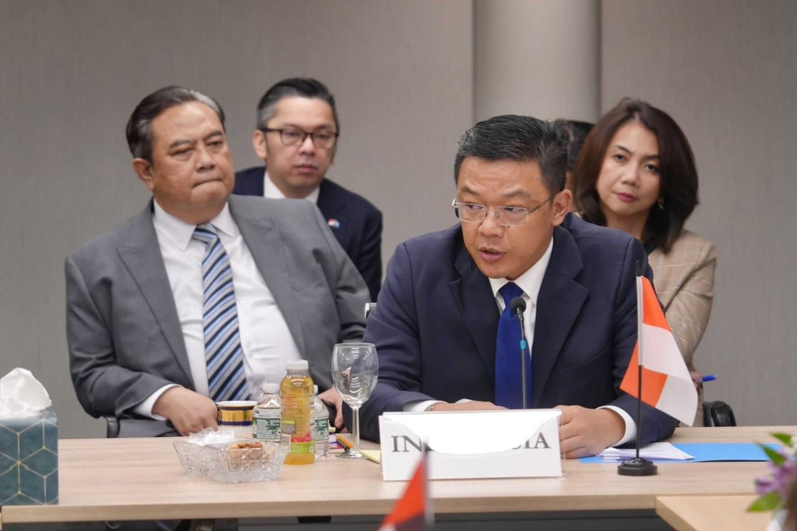 Menteri Luar Negeri Sugiono di Forum PBB