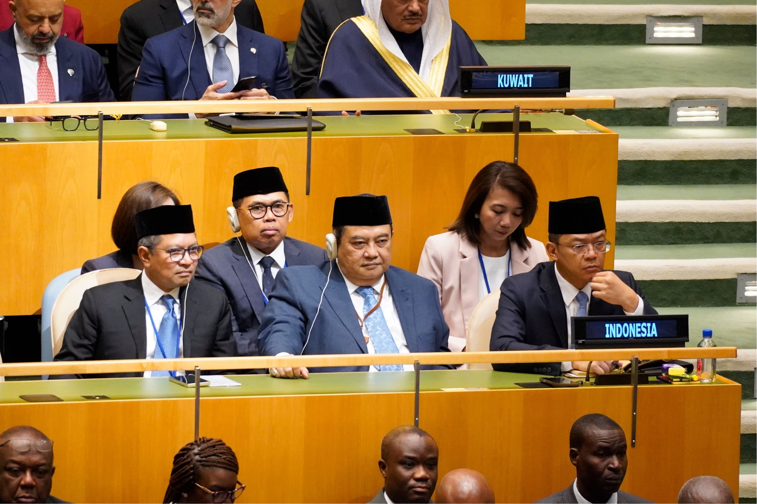 Menteri Luar Negeri Sugiono di Sidang Umum PBB
