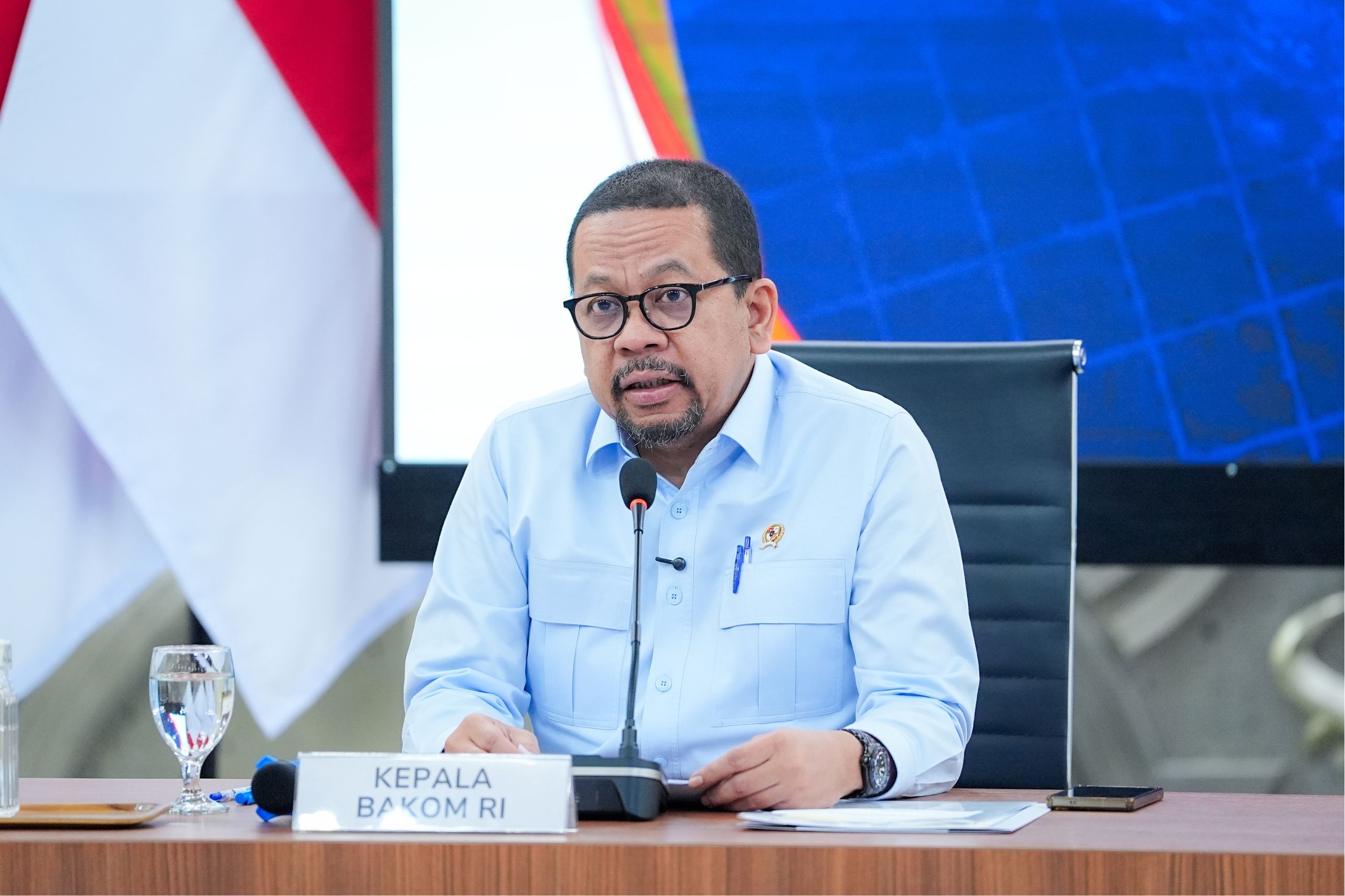 Kepala Badan Komunikasi Pemerintah Muhammad Qodari