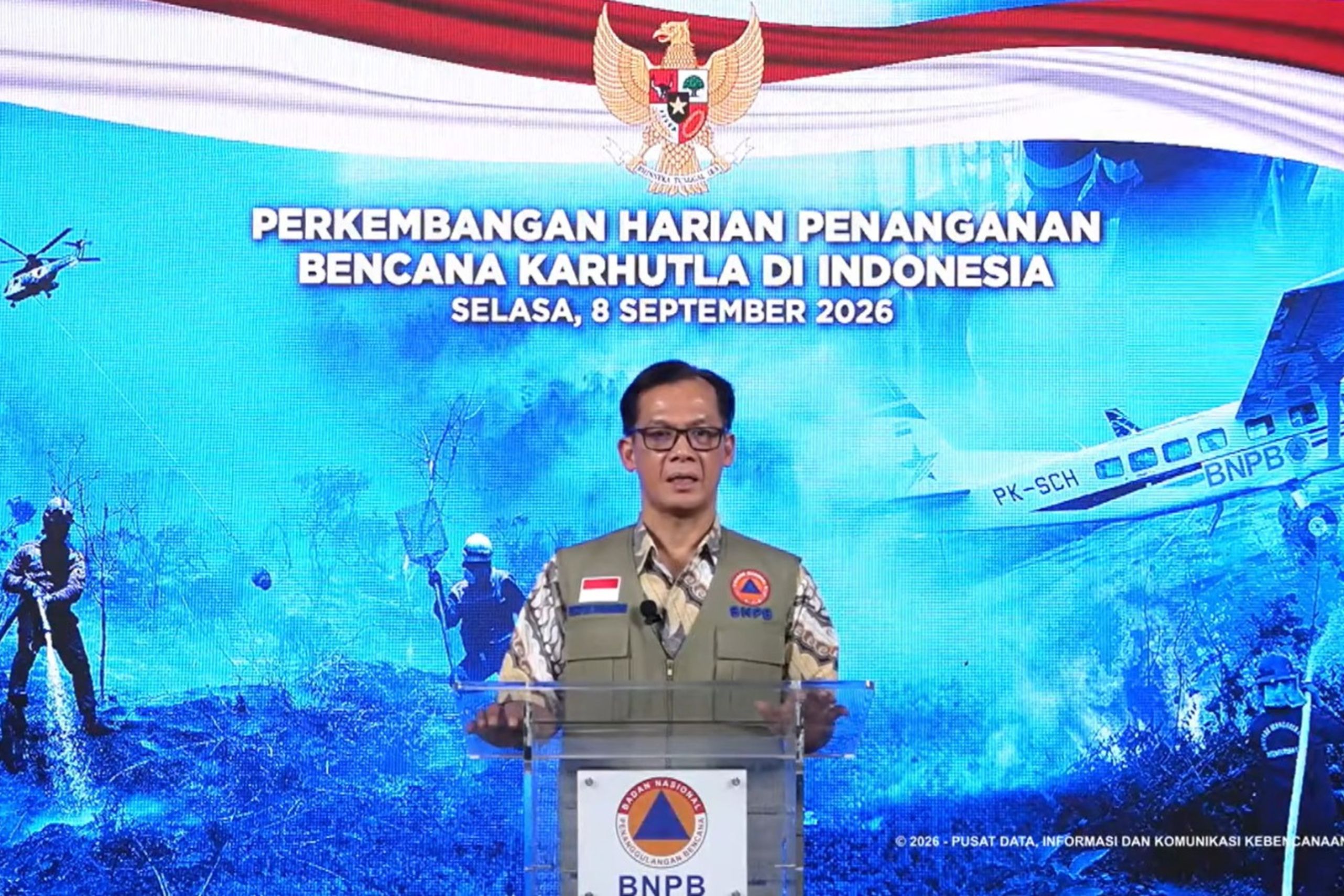 Kapusdatinkom BNPB Berton SP Panjaitan