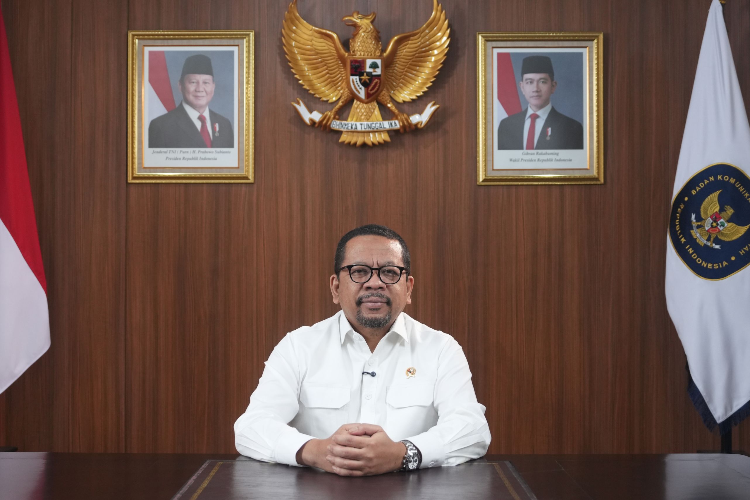 Kepala Badan Komunikasi Pemerintah RI Muhammad Qodari