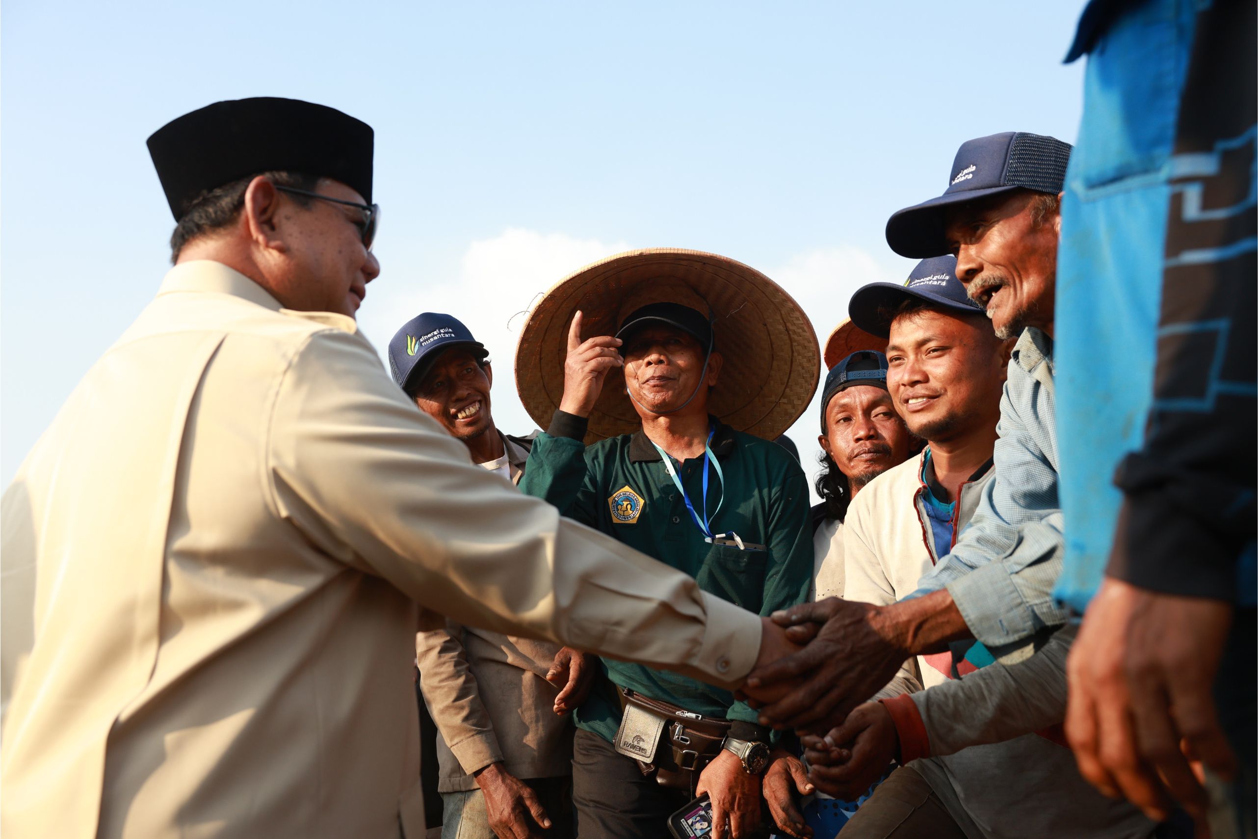 Presiden Prabowo Bertemu Petani di Panen Raya