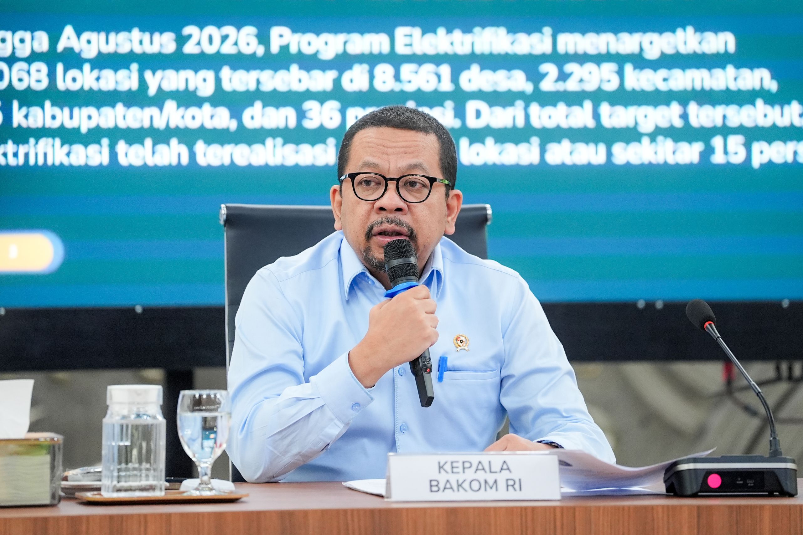 Kepala Badan Komunikasi Pemerintah Muhammad Qodari