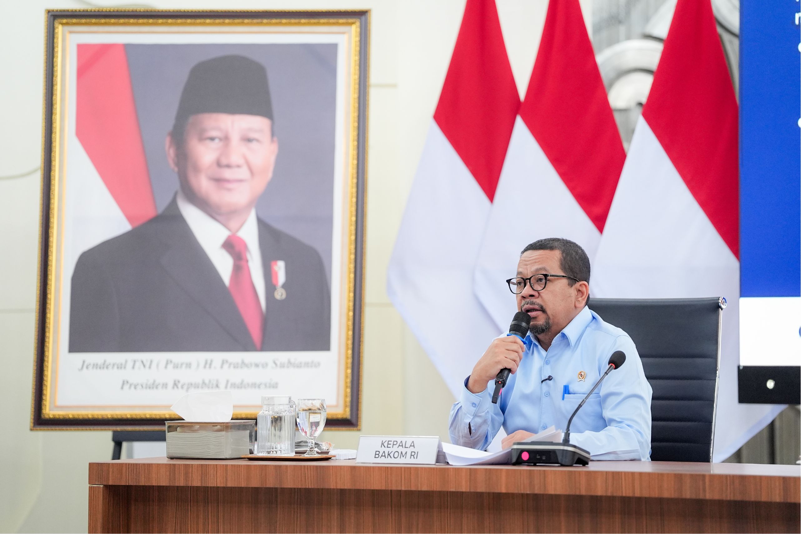 Kepala Badan Komunikasi Pemerintah Muhammad Qodari
