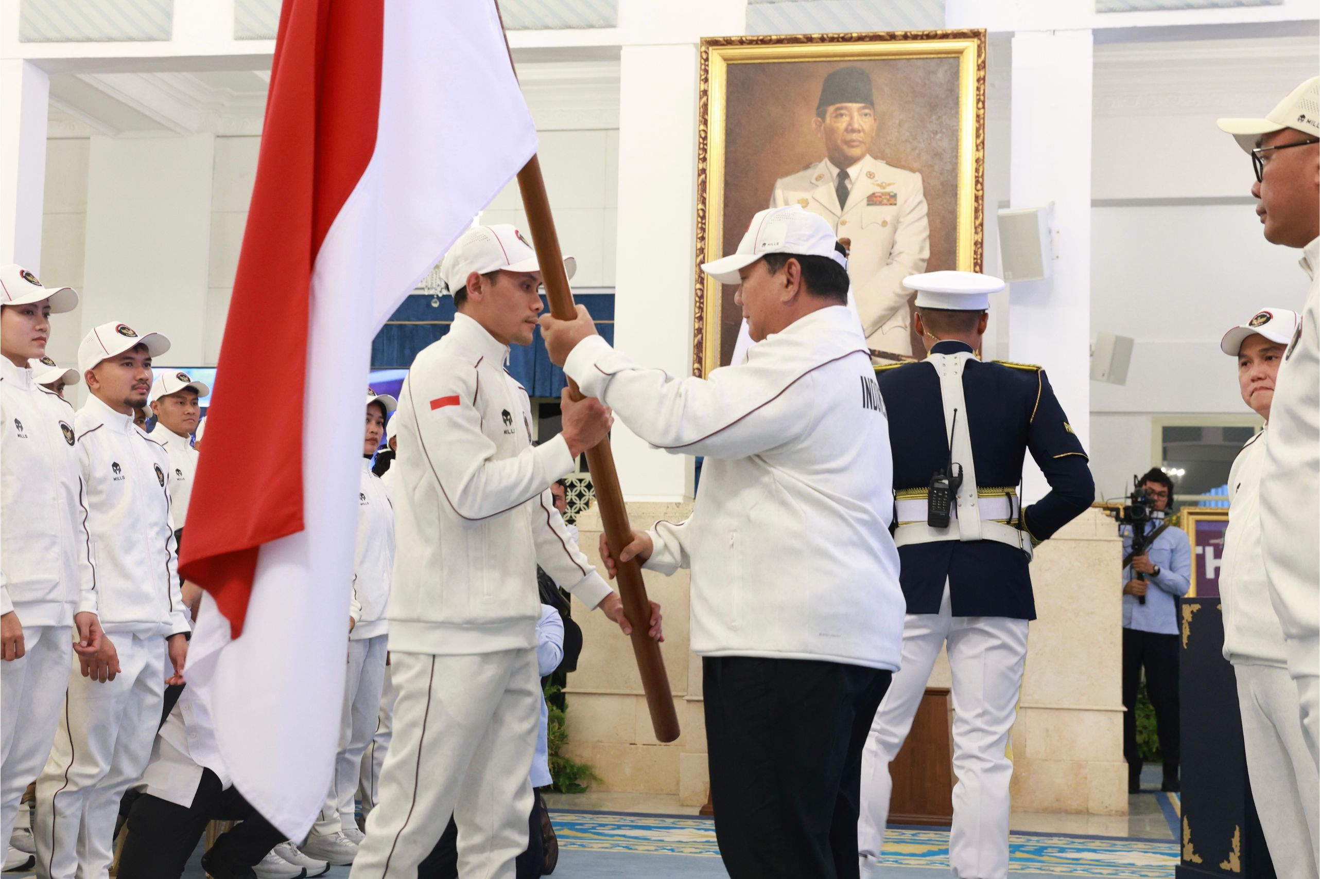 Presiden Prabowo Lepas Kontingen Asian Games