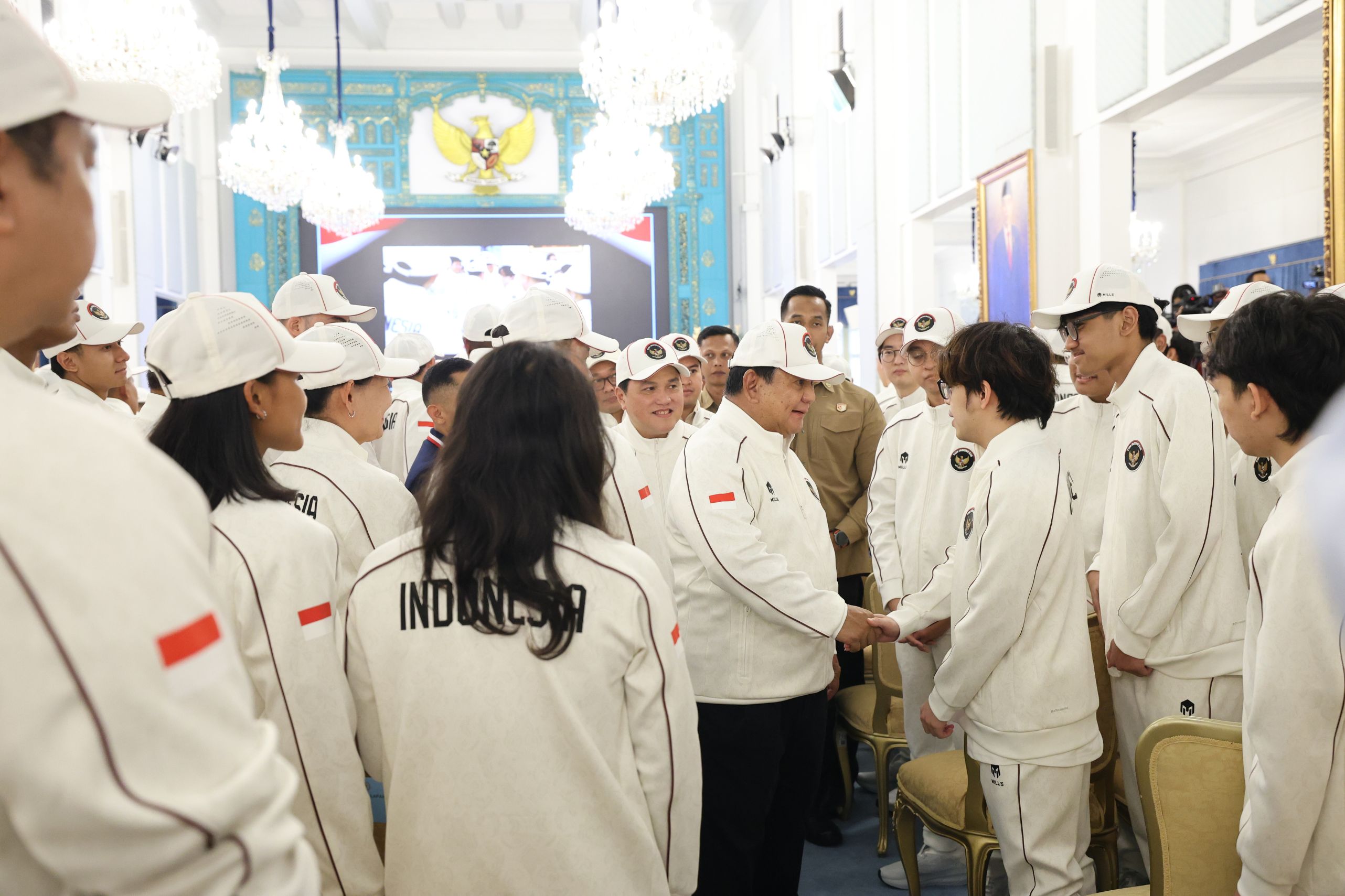 Presiden Prabowo Lepas Kontingen Asian Games