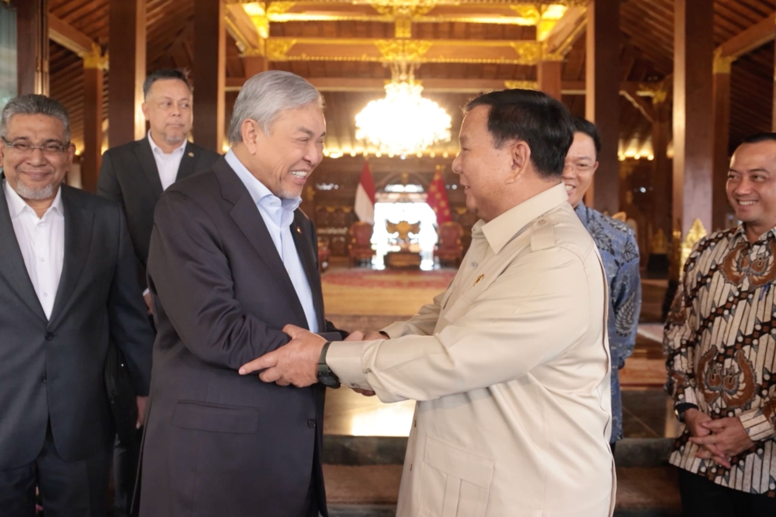 Presiden Prabowo Terima Wakil PM Malaysia