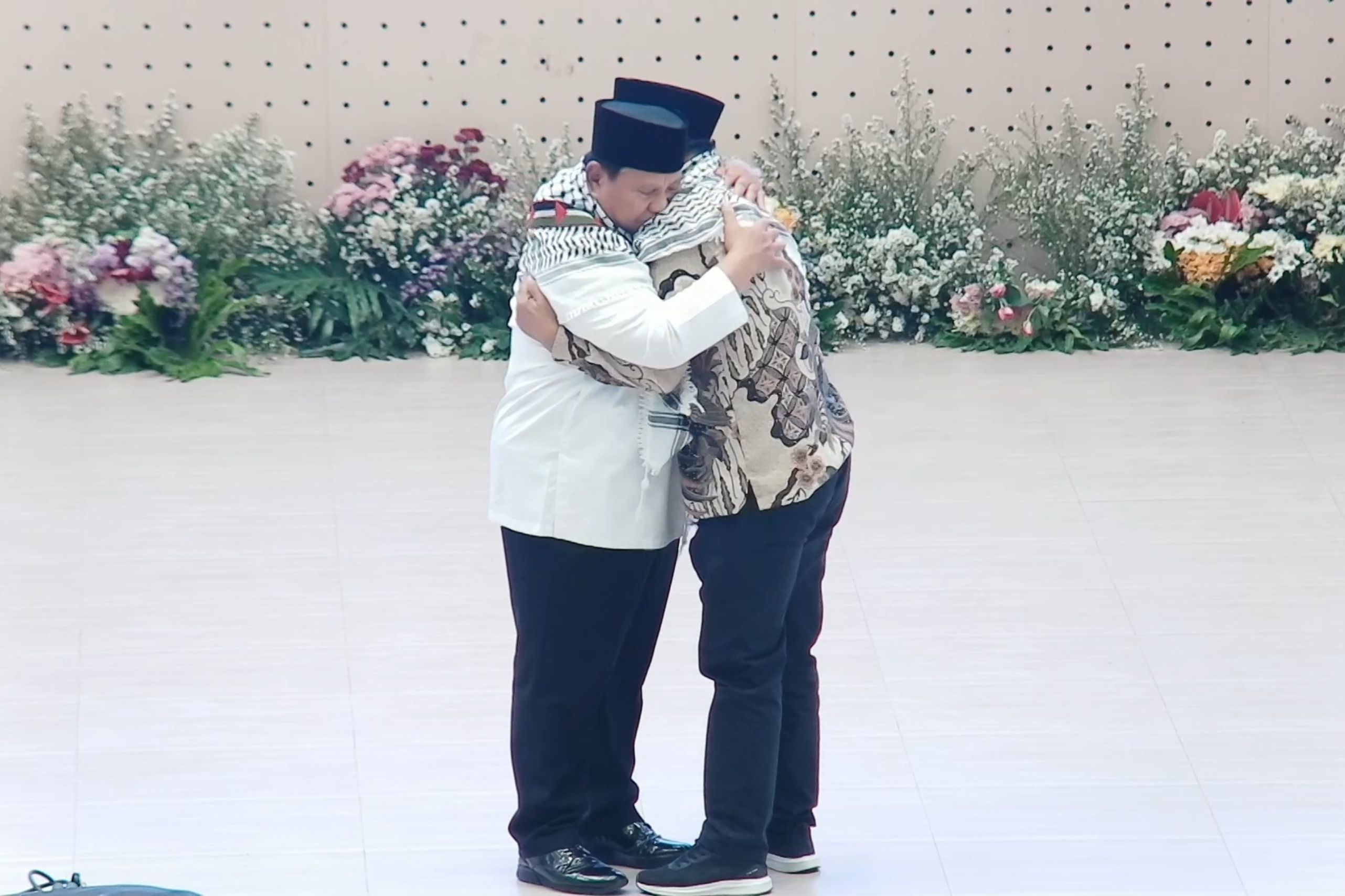 Presiden Prabowo dan Dubes Palestina