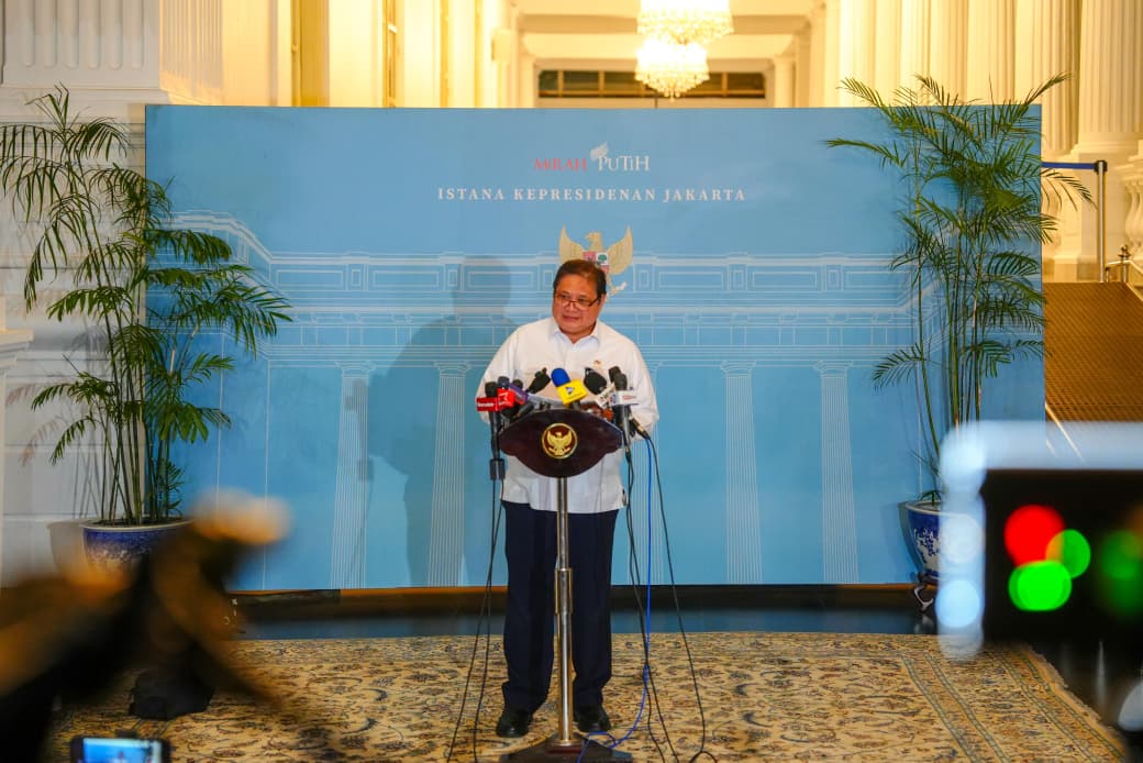 Menko Perekonomian Airlangga Hartaro