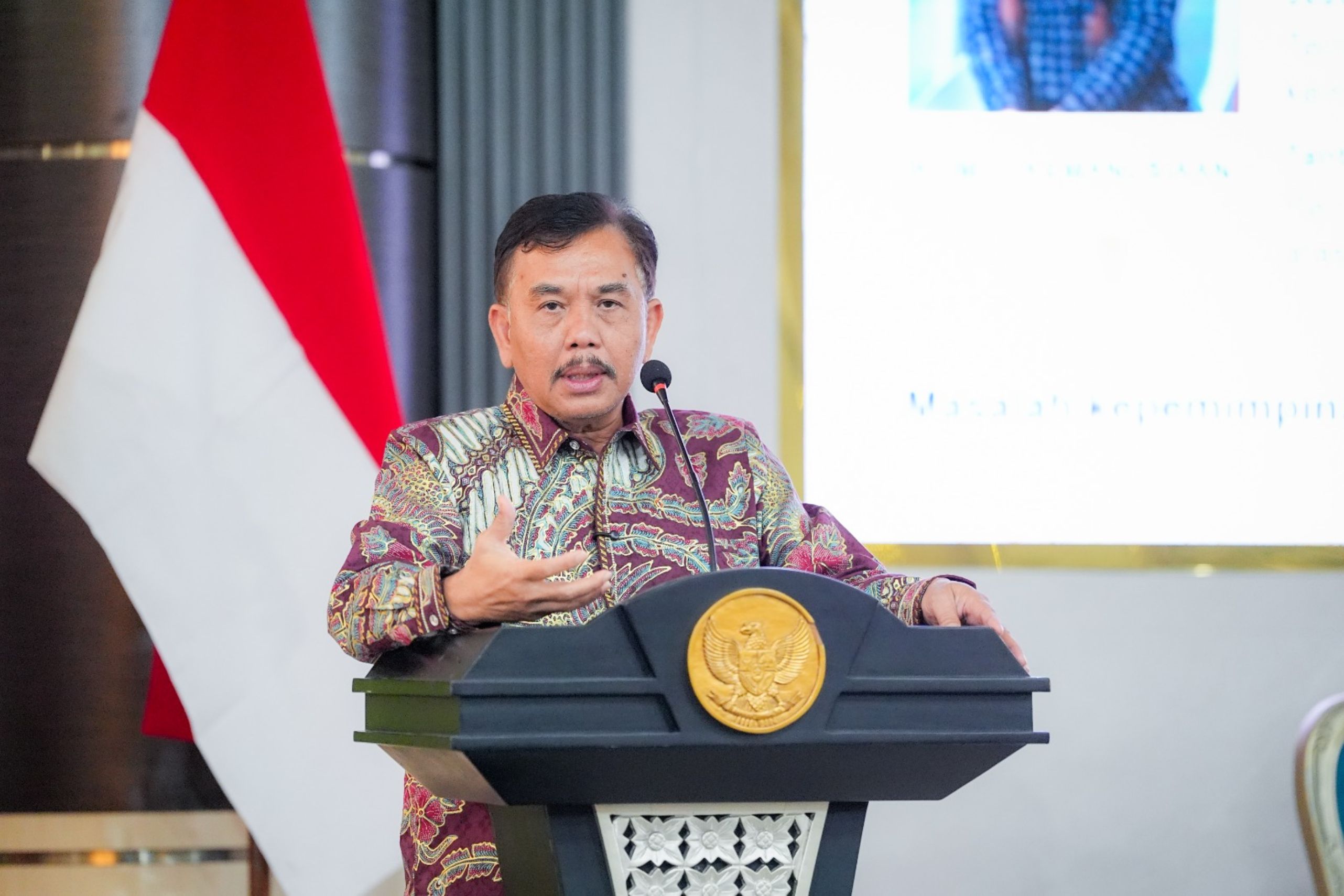 Kepala Badan Komunikasi Pemerintah (Bakom) RI Syahganda Nainggolan