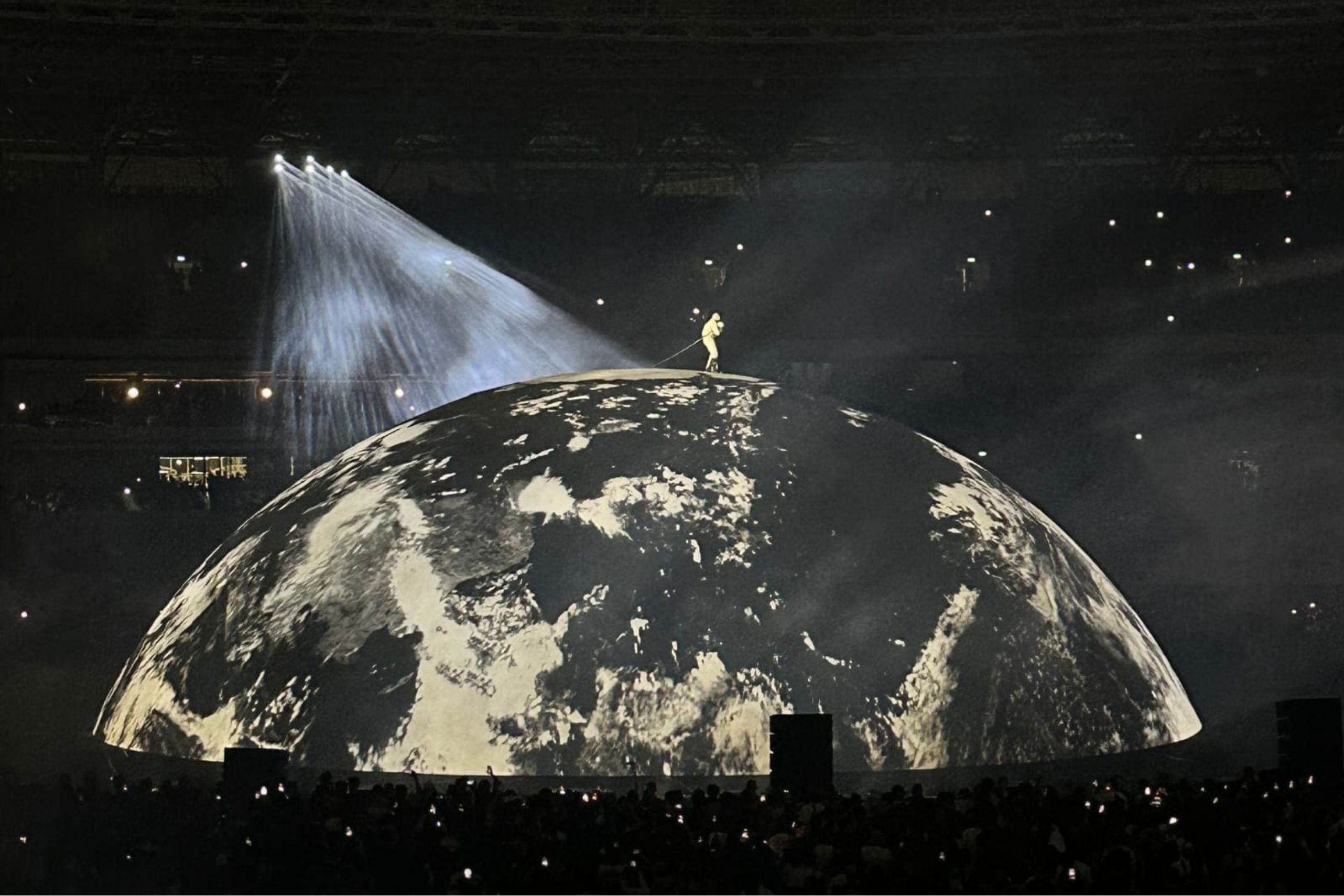 Konser musisi asal Amerika Serikat (AS), Ye