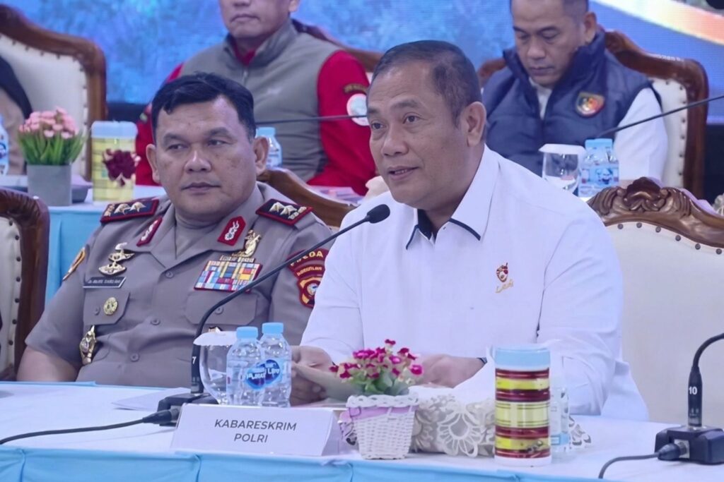 Kepala Badan Reserse Kriminal (Kabareskrim) Mabes Polri Komjen Asep Safrudin
