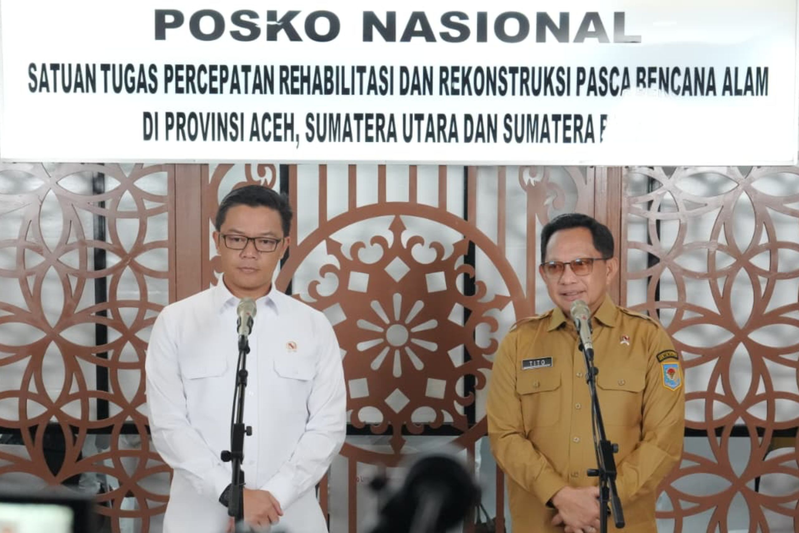 Menteri Koordinator Bidang Pembangunan Manusia dan Kebudayaan Sugiono