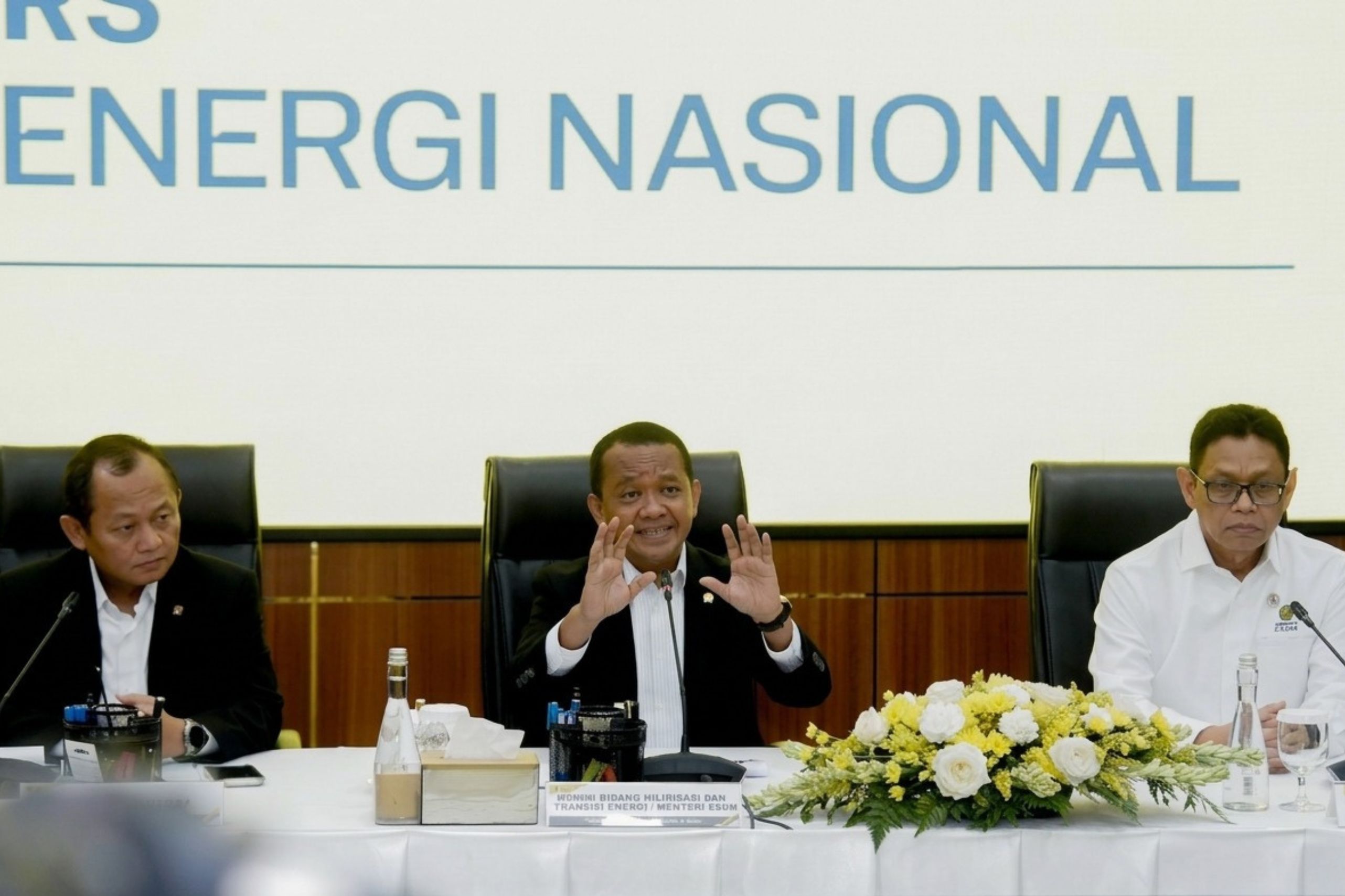 Menteri Koordinator Bidang Hilirisasi dan Transisi Energi sekaligus Menteri Energi dan Sumber Daya Mineral (ESDM) Bahlil Lahadalia