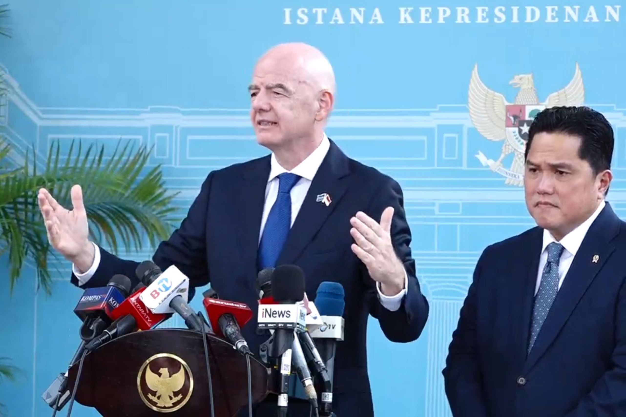 Presiden FIFA Gianni Infantino