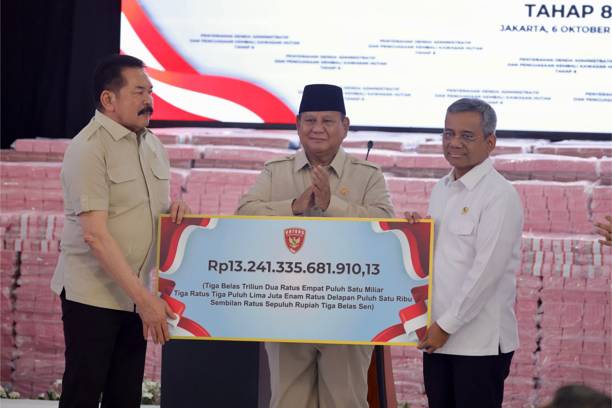 Presiden Prabowo Subianto di Kejaksaan Agung