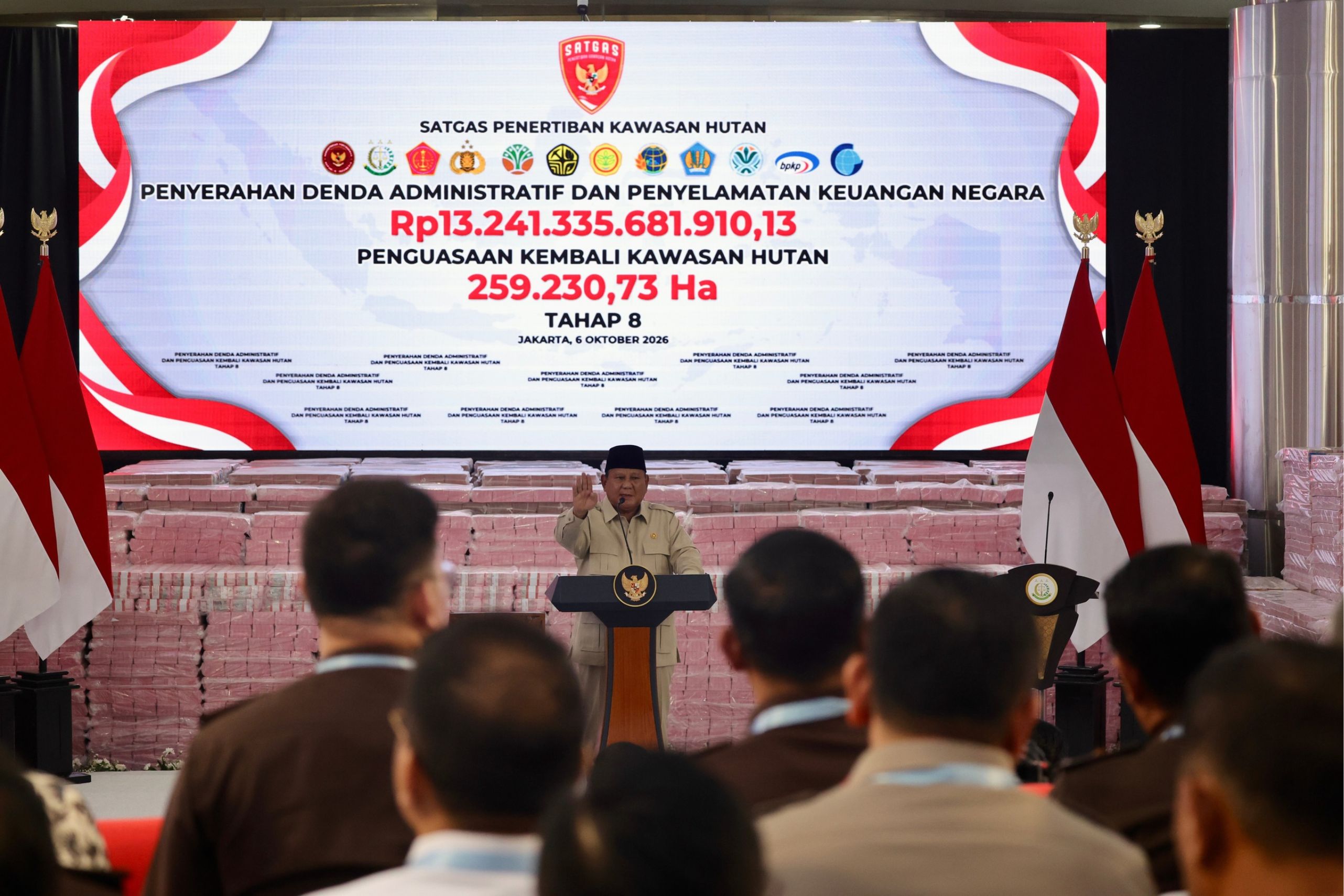 Presiden Prabowo Subianto di Kejaksaan Agung
