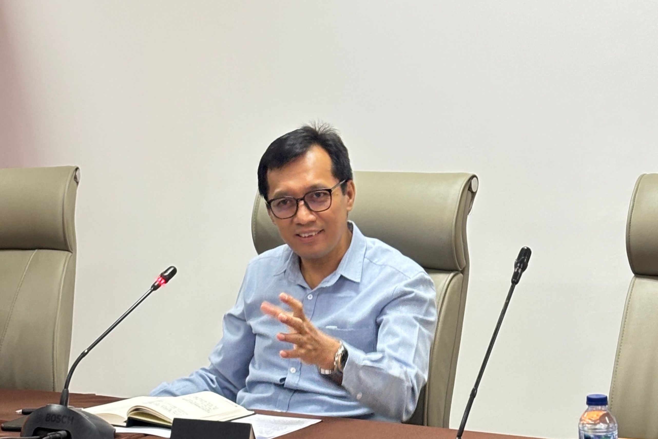 Direktur Jenderal Pelayanan dan Kepatuhan Hak Asasi Manusia (PDK HAM) Kementerian HAM Munafrizal Manan