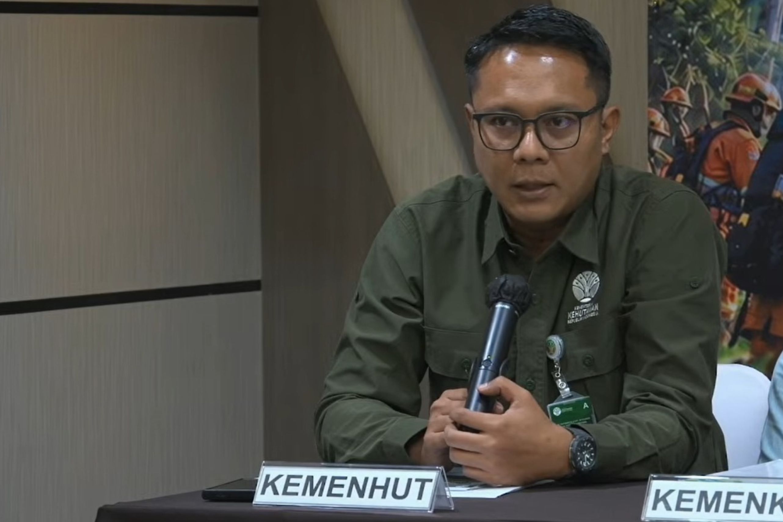 Kepala Biro Hubungan Masyarakat dan Kerja Sama Luar Negeri Kementerian Kehutanan, Ristianto Pribadi