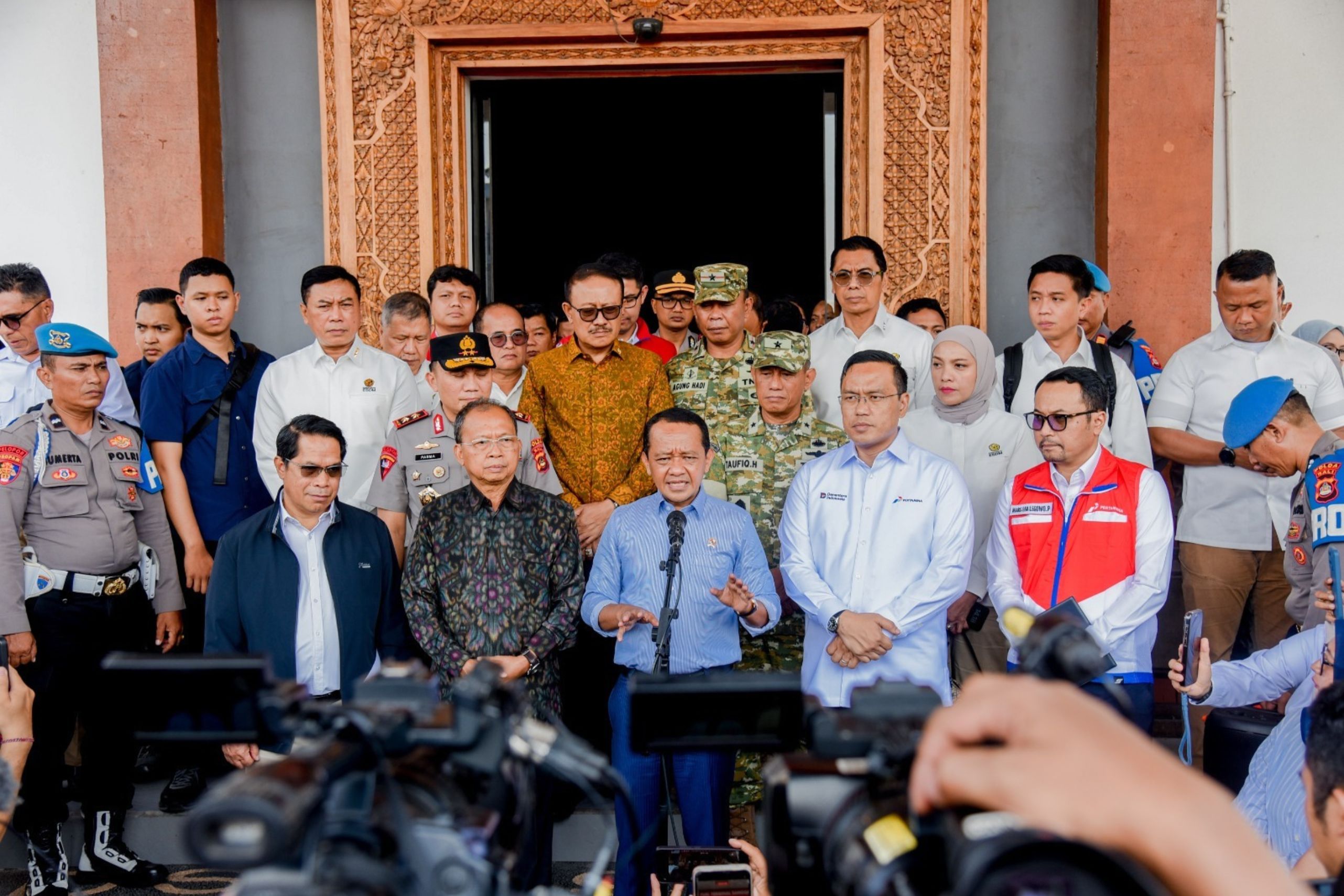 Menteri ESDM Bahlil Lahadalia Jelaskan Kondisi BBM di Bali