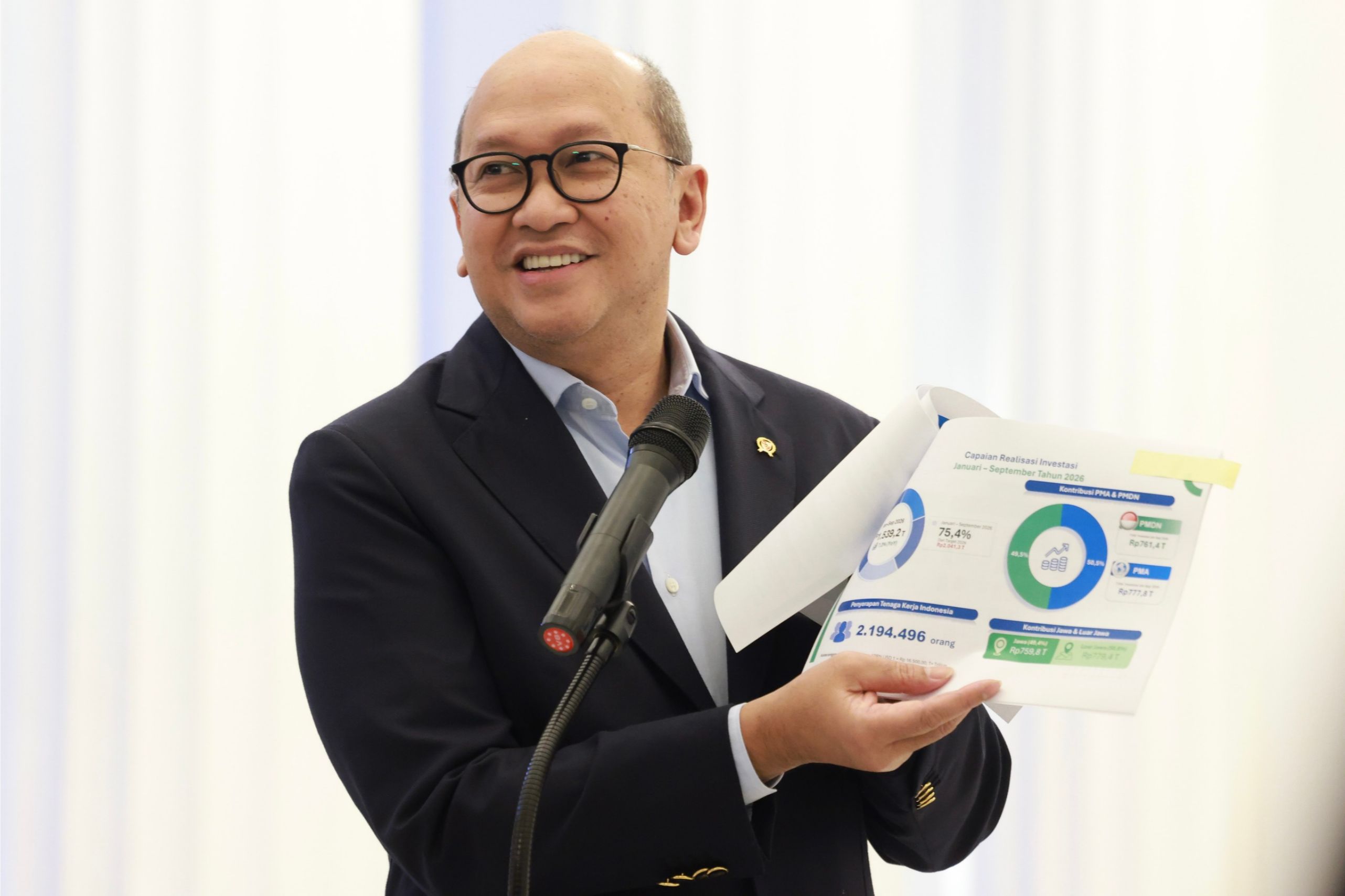 Menteri Investasi dan Hilirisasi Rosan Roeslani