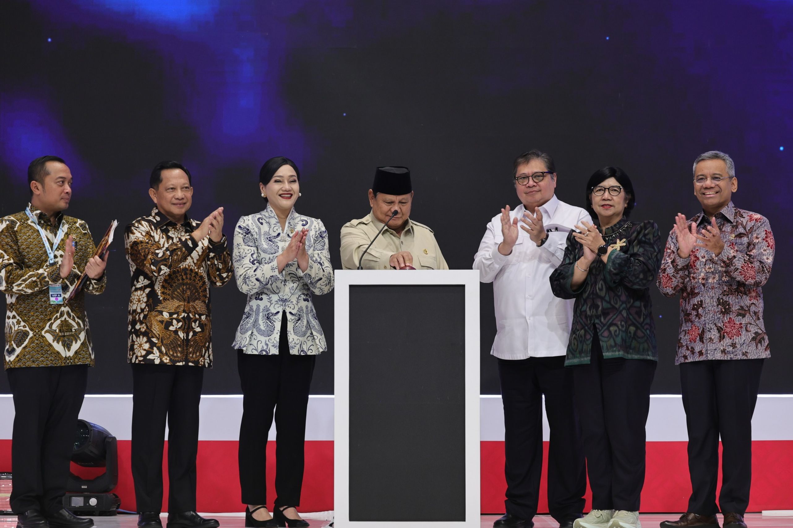 Presiden Prabowo Subianto di TPAKD