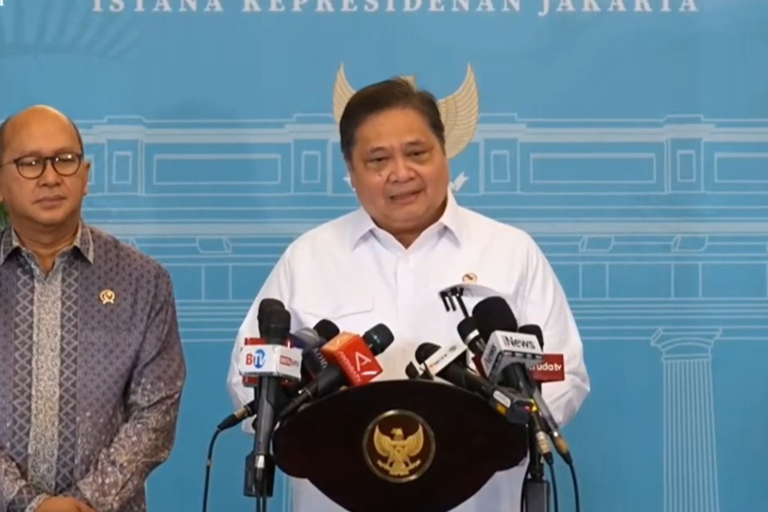 Menko Perekonomian Airlangga Hartaro