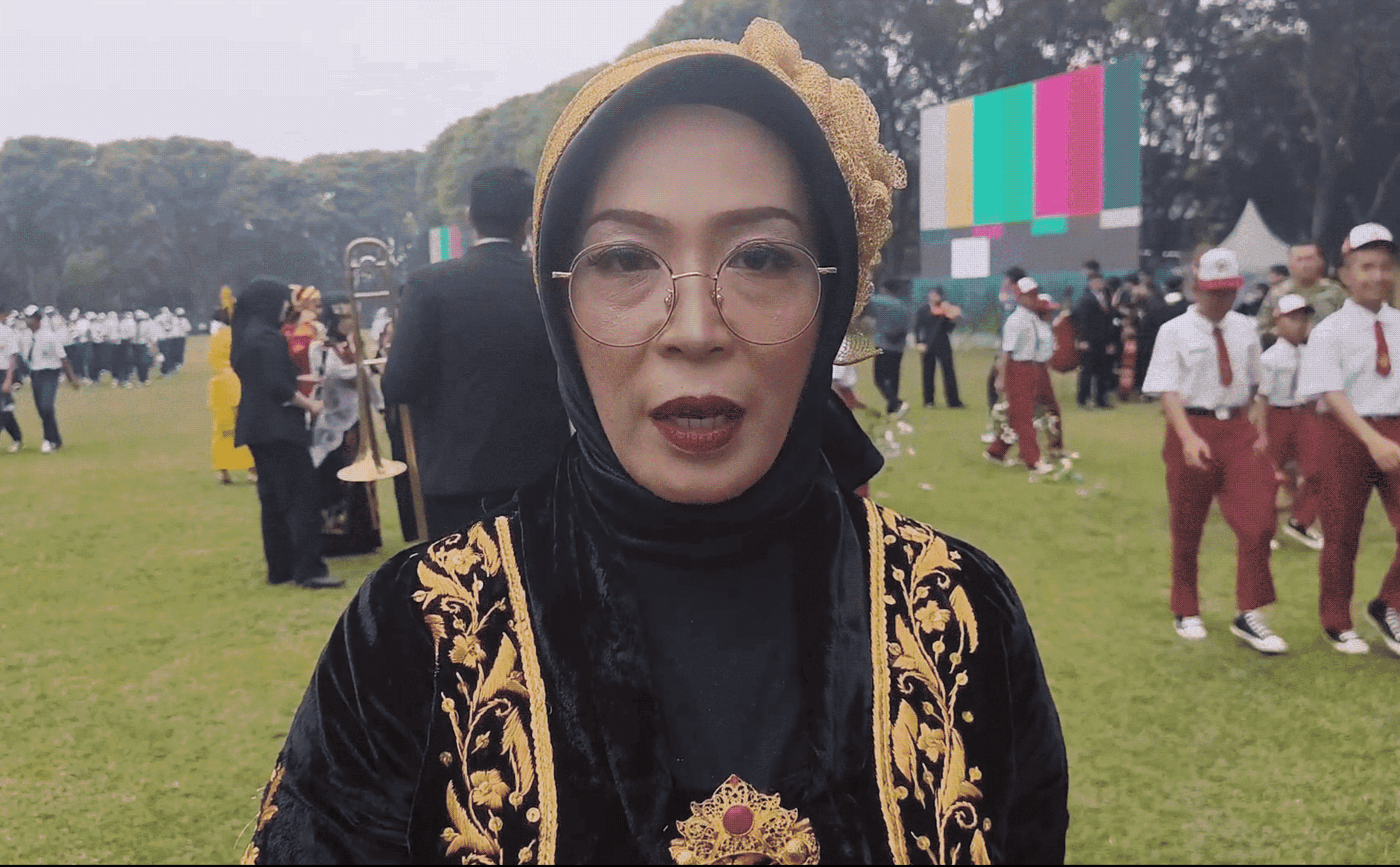 Upacara peringatan Hari Kesaktian Pancasila di Jakarta Timur, Kamis (1/10).